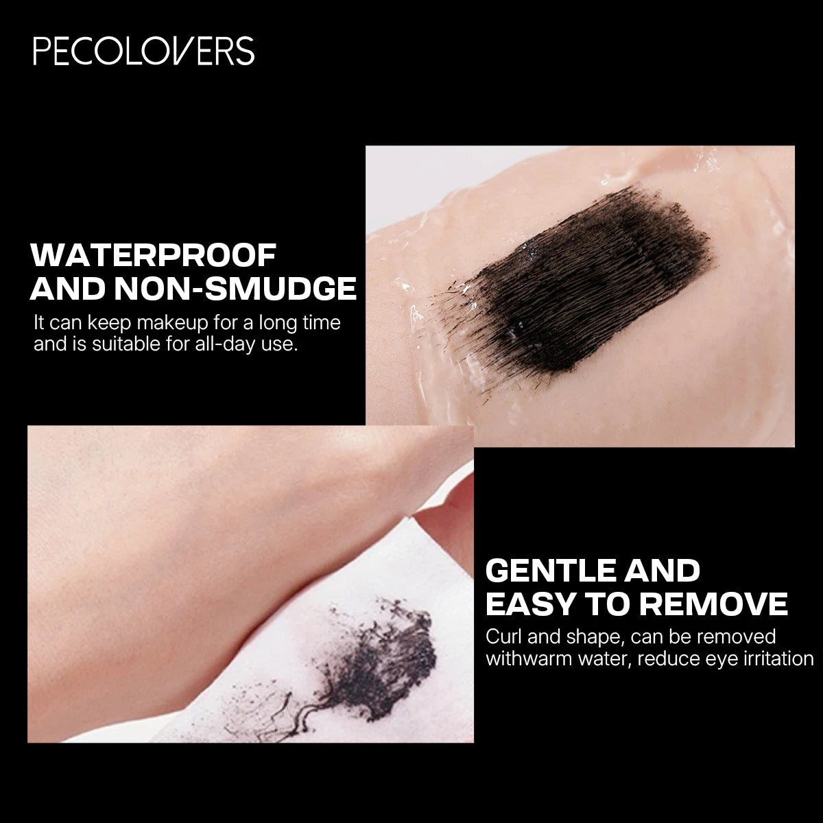 Curly Waterproof Lashes.