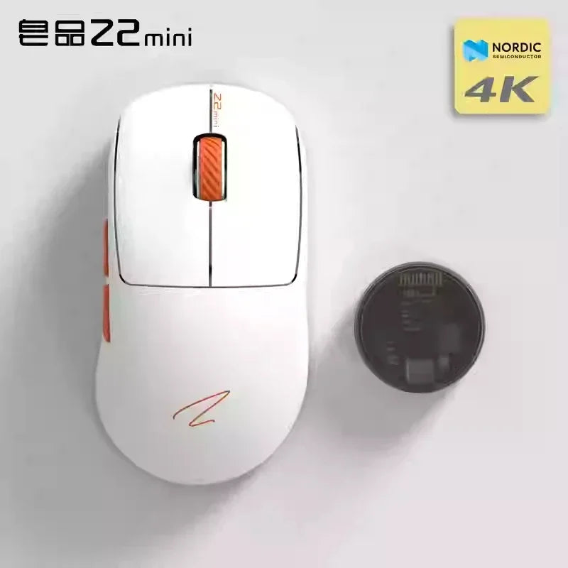 Zaopin Z2 Mini Wireless Mouse 3modes 8k Paw3950  Bluetooth Game Mouse Nordic 52840 Lightweight Customized Gaming Accessory Gifts