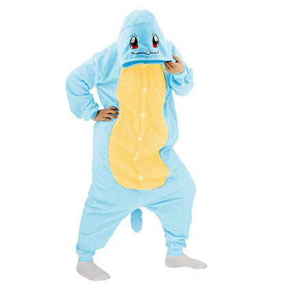 TAKARA TOMY Pokemon Cosplay Kigurumi Onesie Snorlax Jigglypuff Umbreon Gengar Costume Halloween Adult Anime Bulbasaur Pajamas