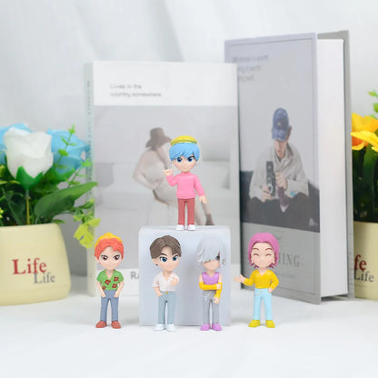 HOT Anime Kpops Demon Hunters Figure Rumi Zoe Mira anime polyvinyl chloride character collection desktop trinkets Childrens gift