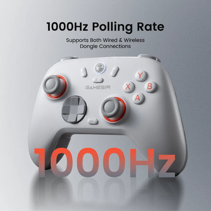 GameSir Nova Lite 2 Wireless Switch Controller Bluetooth Gamepad with Hall Effect for Nintendo Switch, iPhone, Android, PC