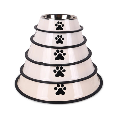 Anti-Slip Stainless Steel Pet Bowl