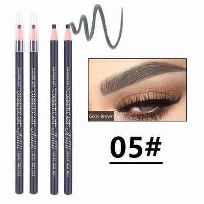 Professional Peel-Off Eyebrow Pencil: Waterproof Long-Lasting Pull-Line Enhancer
