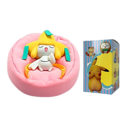 Anime Pok é mon blind box Model Figure 1-12 pcs Pikachu sleep Series Interior Hand Sleeping Position Toys Gift for sfriends