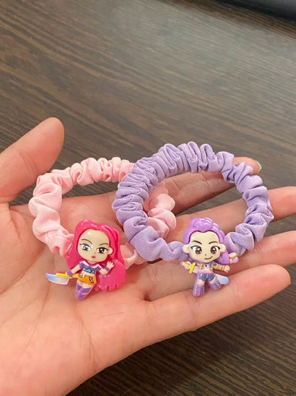 Demon Hunters Hair Ties Set