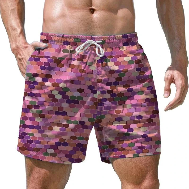 Camouflage Military Beach Shorts Men 3D Print Army Veteran Board Shorts Quick Dry Swimsuit Swim Trunks Cool Soldiers Ice Shorts