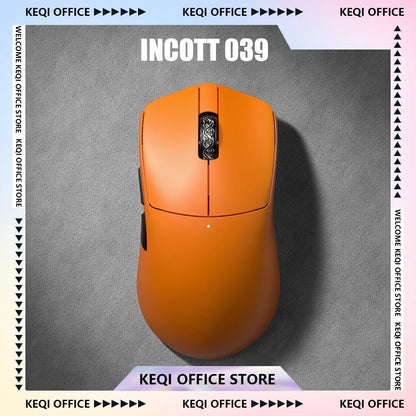 Incott 039/039Pro Wireless Mouse Tri Mod Long Battery Life Web Driver Ergonomics Lightweight Custom Office Gaming Mice PC Gifts