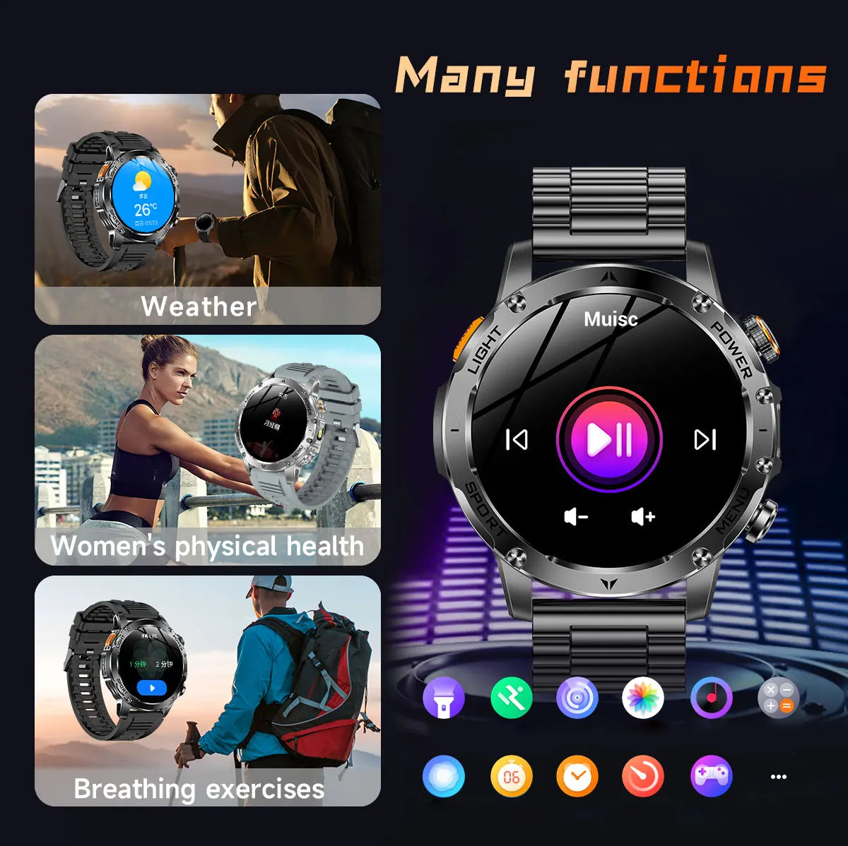 Long Battery Smartwatch