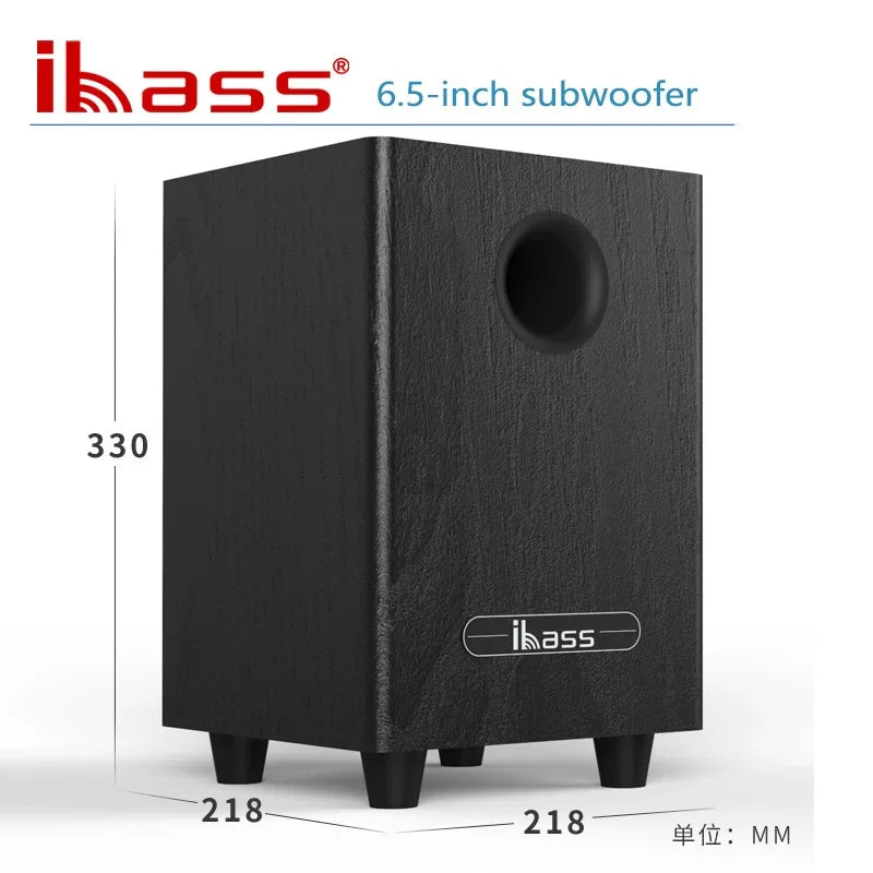 100W High Power 6.5″ Passive Subwoofer Speaker System
