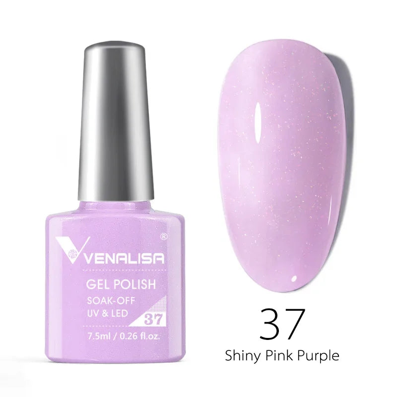 Venalisa VIP4 Nail Gel Polish HEMA/TPO FREE Full Coverage Beautiful Semi Permanent Soak Off UV LED Gel Nail Polish Gel Lacquer