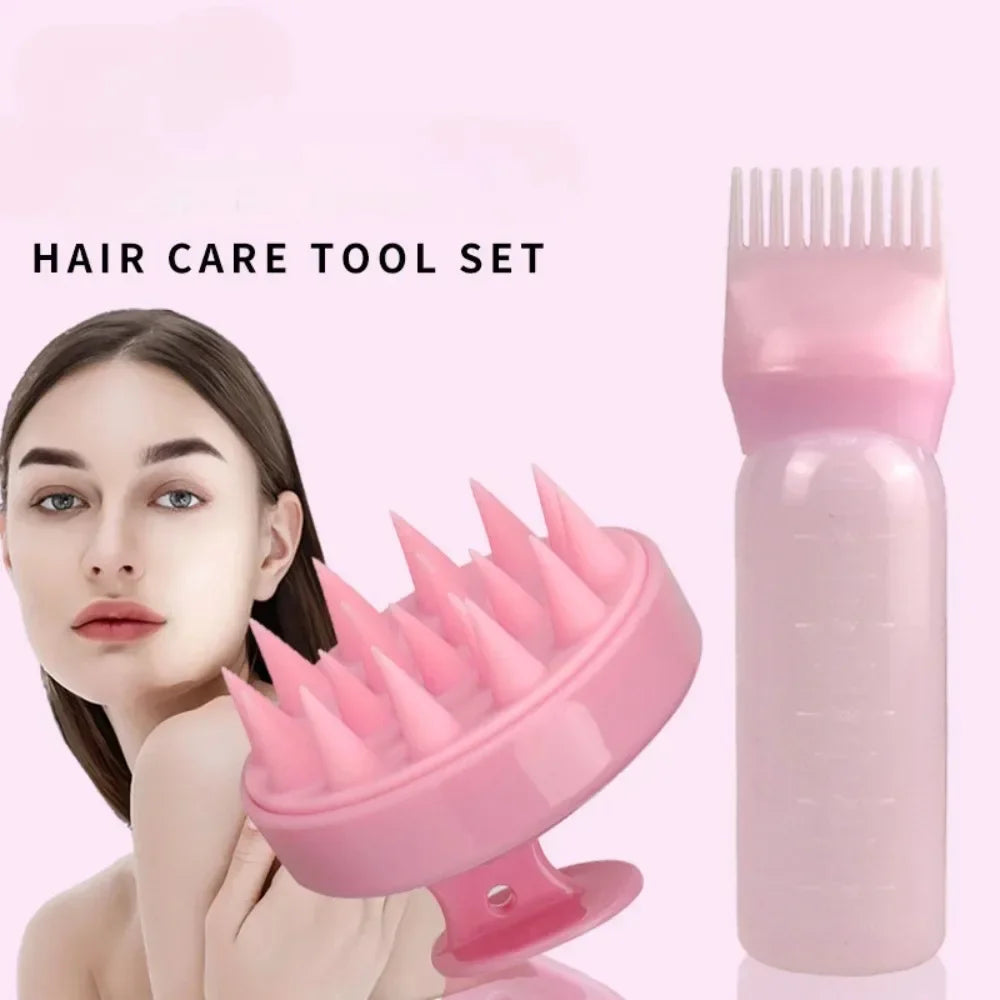 Silicone Shampoo Brush.