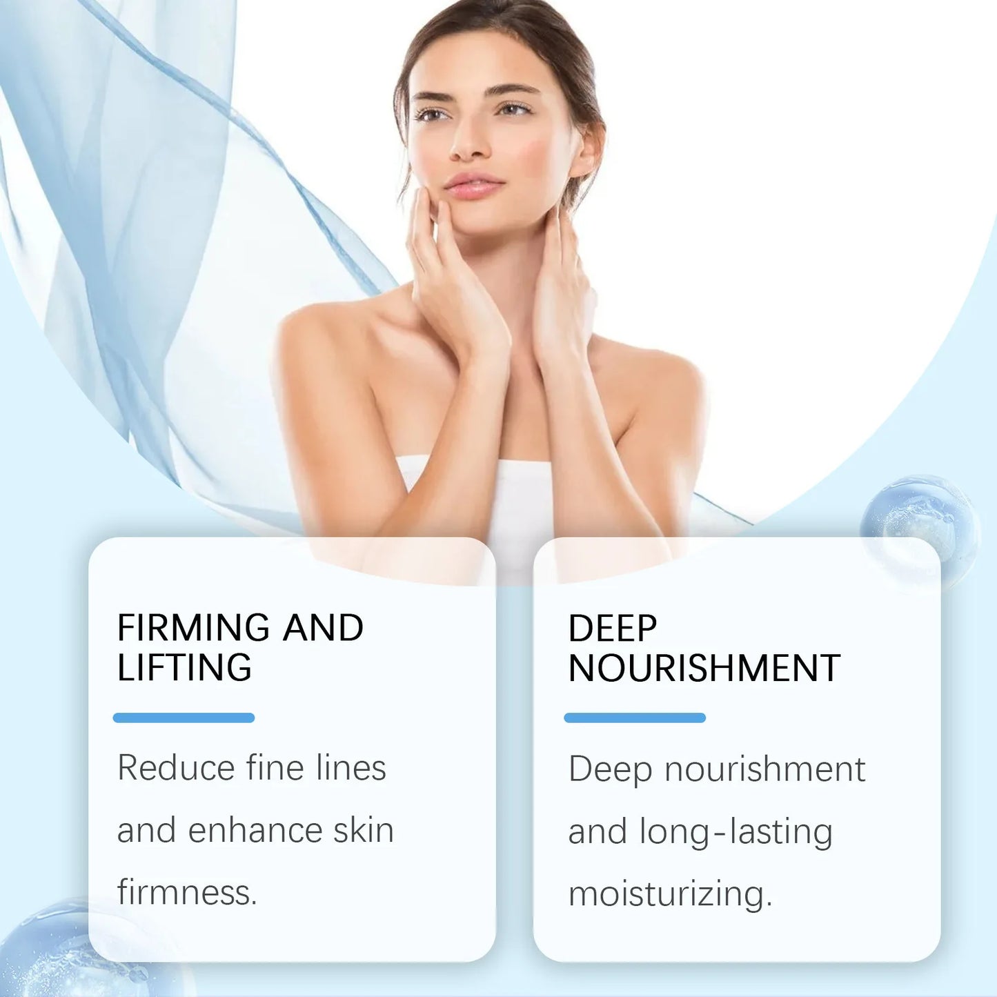Body Firming Cream Tightening Improve Sagging Skin Lotion Increase Elasticity Nourishing Moisturizing Lifting Brighten Skin Care