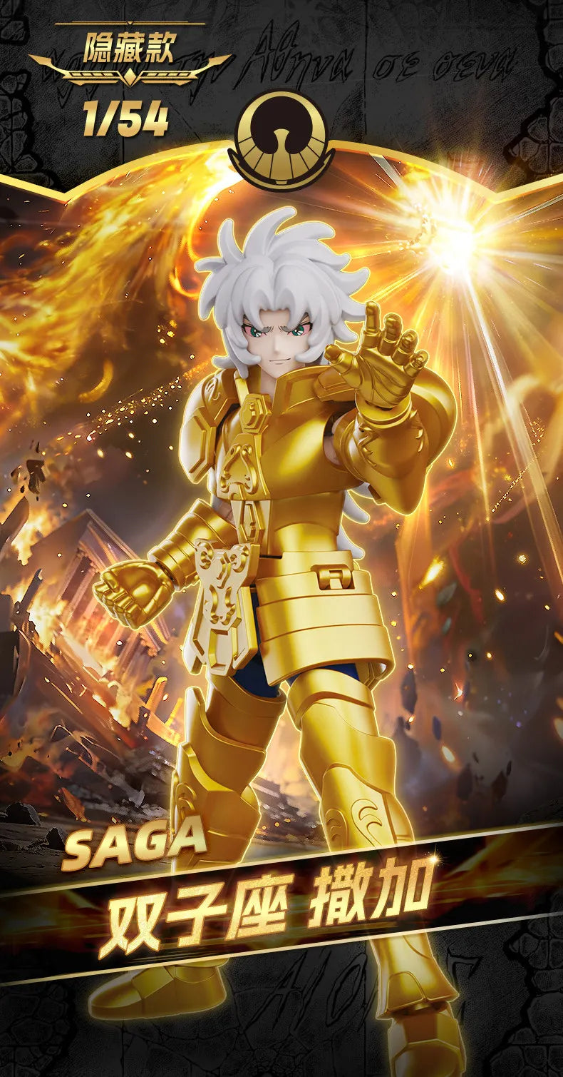 In Stock Saint Seiya GALAXY VERSION 04 Virgo Gemini Pisces SAGA Shaka Pegasus Phoenix Ikki Assembled Model Toys Gold Saint 01/02