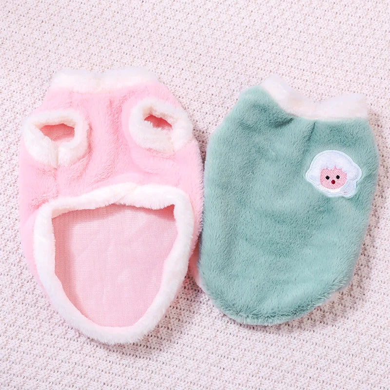 Soft Winter Cat & Small Dog Vest 🐱🐶❄️
