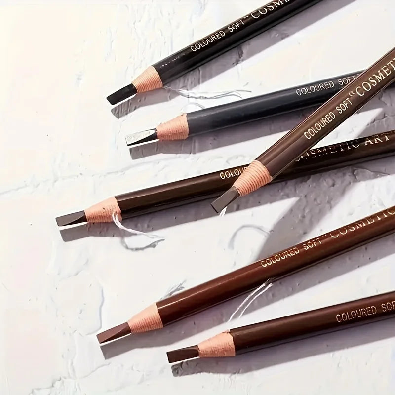 Professional Peel-Off Eyebrow Pencil: Waterproof Long-Lasting Pull-Line Enhancer