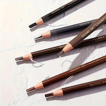 Professional Peel-Off Eyebrow Pencil: Waterproof Long-Lasting Pull-Line Enhancer