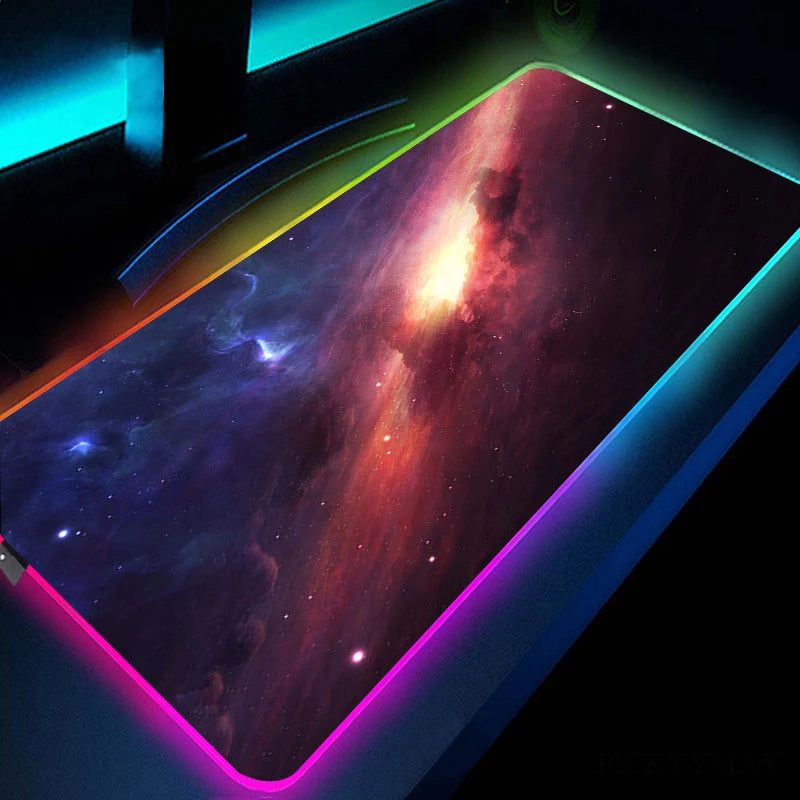 CosmicGlow RGB Desk Mat