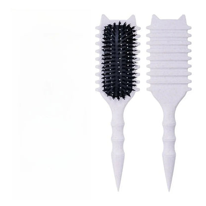 WANMEI Salon Styling Curly Hair Styling Brush Curl Hair Brush for Combing and Shaping  Curls Reduce Pulling Tools
