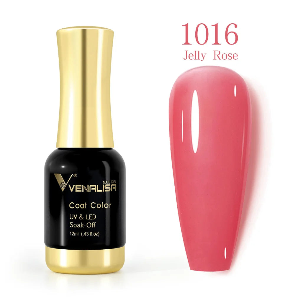 VENALISA Nail Gel Varnish TPO FREE Soak Off UV LED Organic Odorless Enamels Nail Art Colors 12ml 120Colors UV Gel Nail Polish