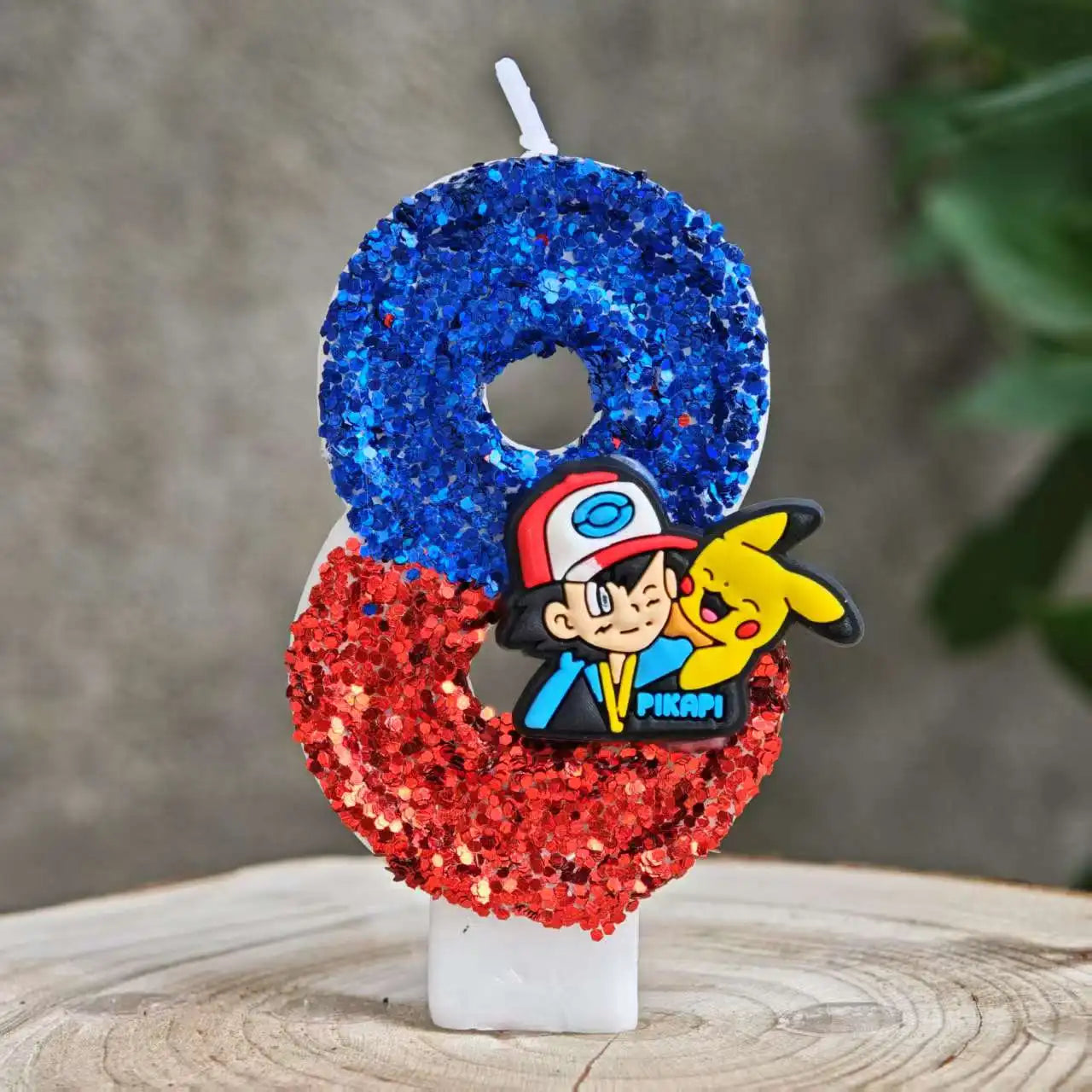 Cute Pokemon Monster Candle Kids Birthday Cake Decoration Cartoon Anime Figure Supplies Party Accessories Christmas Gifts