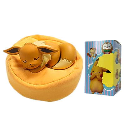 Anime Pok é mon blind box Model Figure 1-12 pcs Pikachu sleep Series Interior Hand Sleeping Position Toys Gift for sfriends