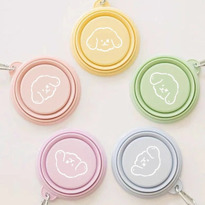 Portable Folding Pet Travel Bowl