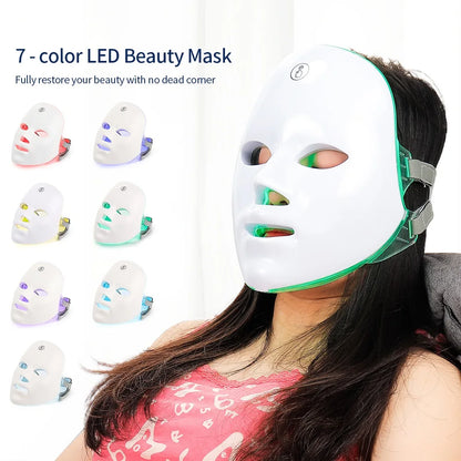 LED Face Mask 7 Colors.