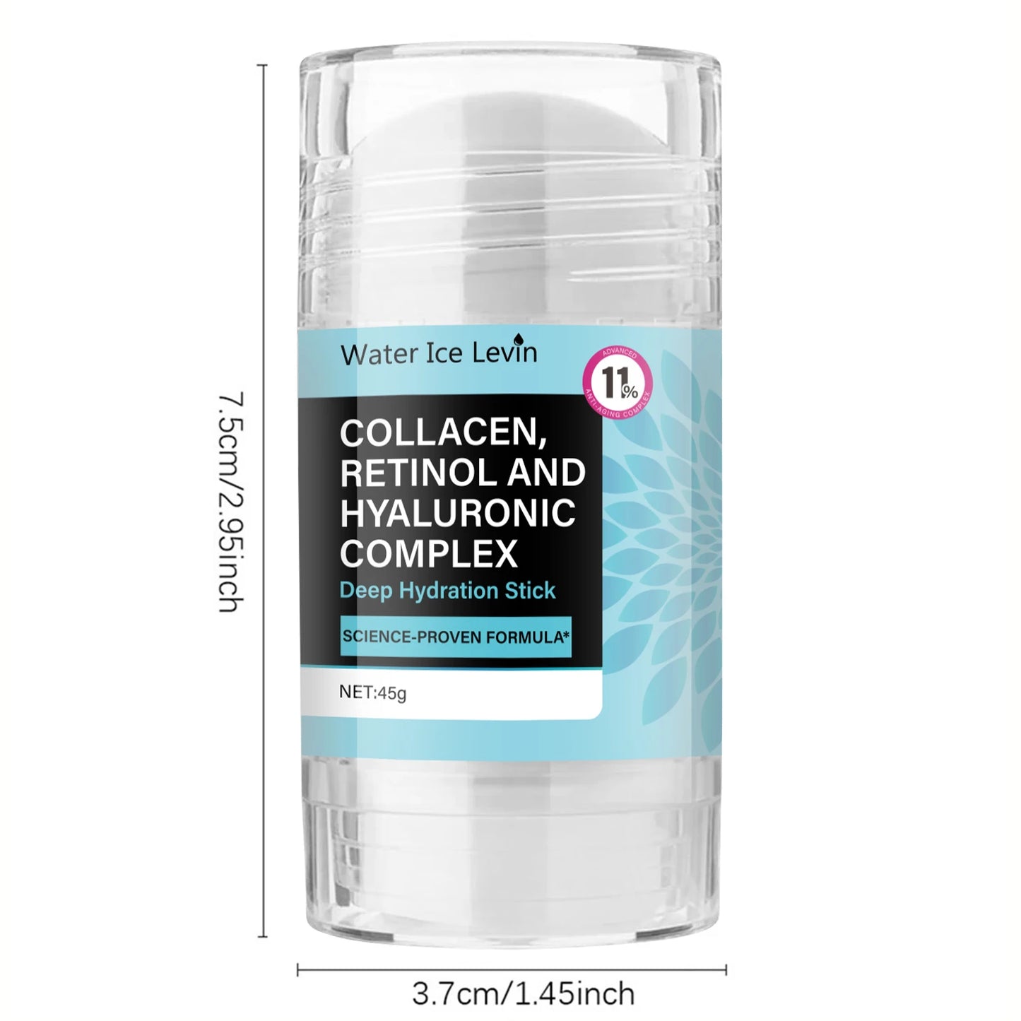 Retinol Collagen Facial Care Stick, Firming Face and Neck Skin, Unisex, Moisturizing, Refreshing and Easy to Absorb, Elastic and Translucent, Moisturizing and Long-Lasting Moisturizing