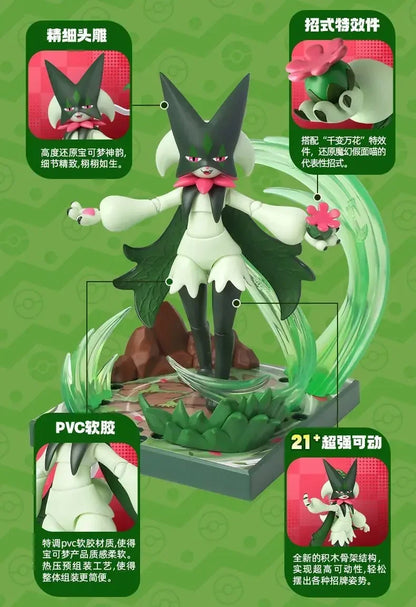 In Stock New Blokees Pokemon Assembly Action Figure Pikachu Charizard Anime Original Desktop Decoration Customized Toys Gifts