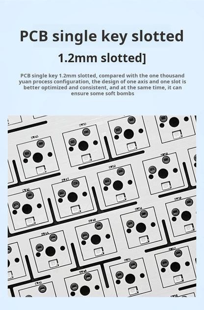 AULA F108Pro/F108 Wireless Bluetooth tri-mode connection, multi-functional display, Gasket structure, RGB lighting effects