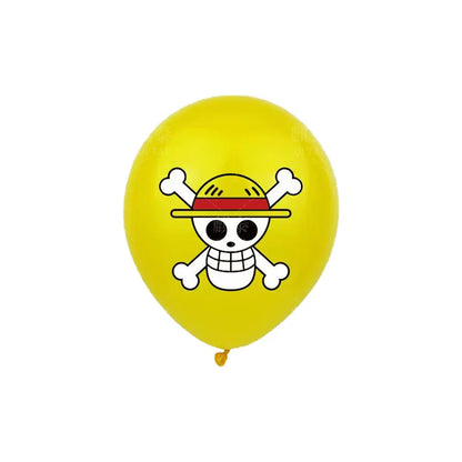 One Piece 12-Inch Latex Balloon Set (3–18pcs) 🎉🏴‍☠️