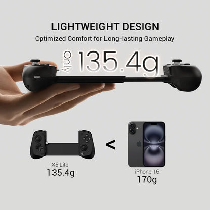 GameSir X5 Lite Mobile Gaming Controller Phone Gamepads for iPhone 16 15 Series IOS iPad Mini Y700 Android Tablet Controle