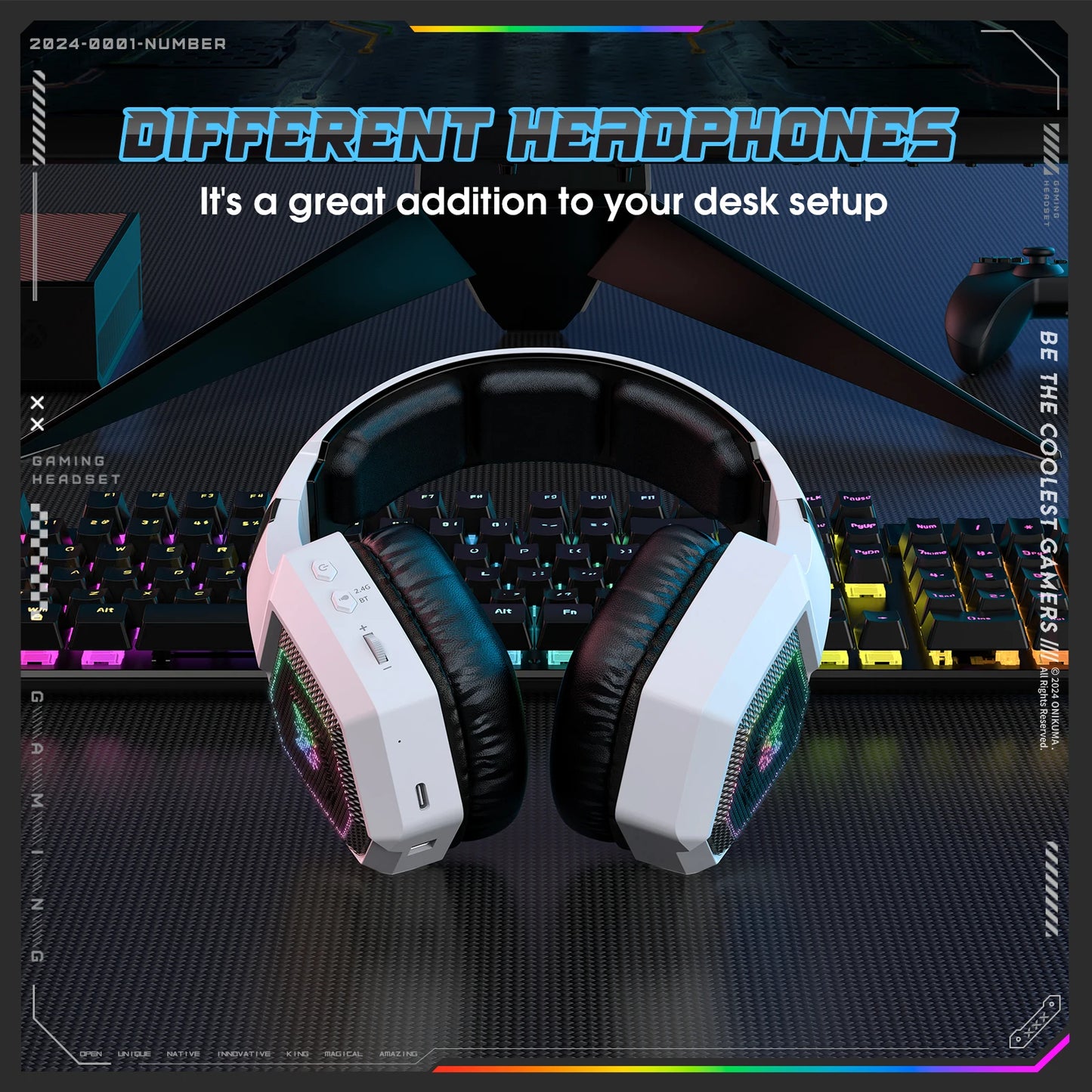 Wireless Gaming Headset Pro