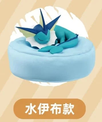 New In Stock Pokemon Eevee Sleeping Position Series Blind Box Sylveon Umbreon Flareon Jolteon Anime Desktop Decoration Model Toy