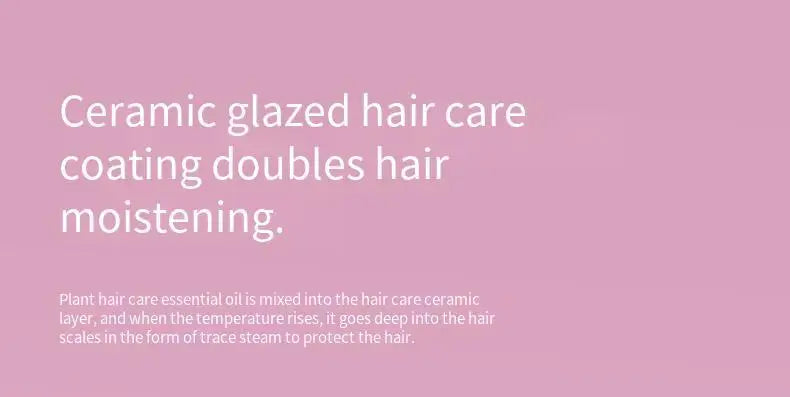 Fully Automatic Curling Iron Anti-Tangle Hair Curler with Negative Ions Latest Curling Wand Hair Curler for long-lasting styling
