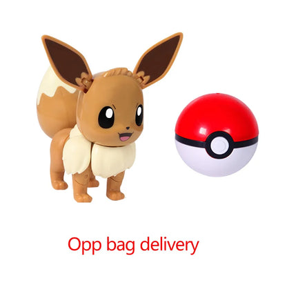 Pokemon Pokeball Figure Ball Pikachu Charizard Mewtwo Mew Eevee Gengar Lapras Blastoise Venusaur Gyarados Educational Toy Kids