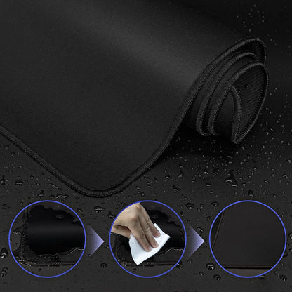 XXL Black Gaming Mouse Pad Desk Mat for Keyboard & Mouse