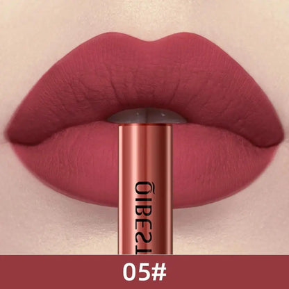 Matte Liquid Lipstick Waterproof Long Lasting Velvet Mate Nude Red Lip Gloss Lint Tube Makeup Cosmetic Lipsticks Lipgloss