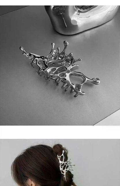 Y2K Metal Claw Hair Clip