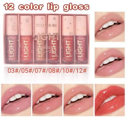 12 Color Lip Gloss Set.