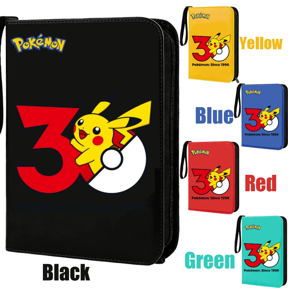 Pokemon 30th Anniversary 400 Zipper Album Card Storage Book