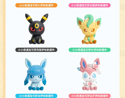 New in Stock Genuine Funism Pokémon Eevee Little Adventure Mini Figure Ornament  Animation Peripheral Gift