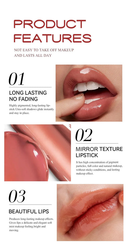 Tint Crayon Lipstick Moisturizing Bright Surface Lipsticks Velvet Non Stick Cup Waterproof Lip Stick Hydrating Gloss Lips Makeup