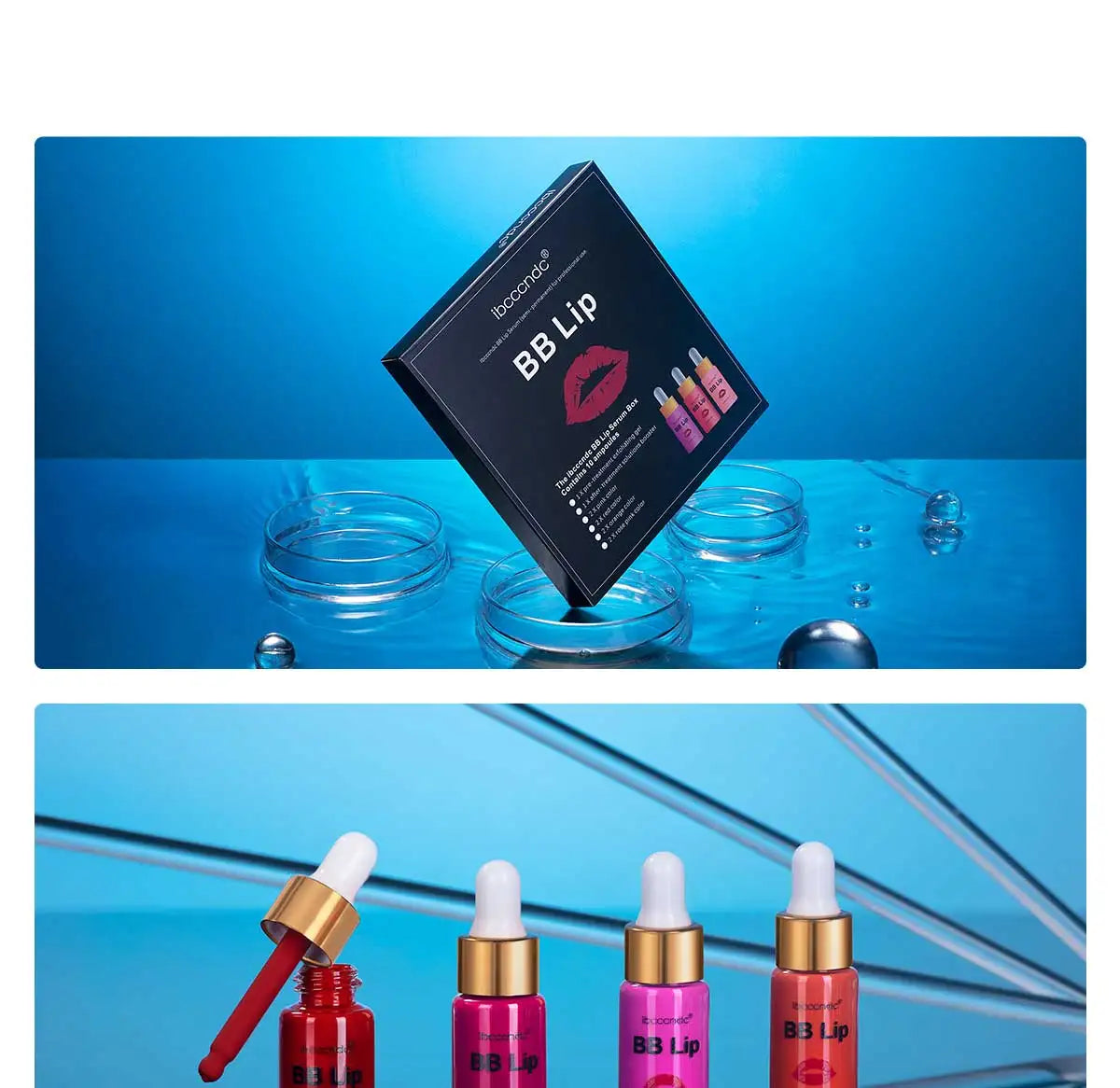 BB Lip Serum Kit: Semi-Permanent Glow & Color (ibcccndc)
