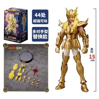 Original BLOKEES Saint Seiya Sagittarius Seiya Pegasus Aiolos Tenma Pegasus Action Figure Toy Assembly Figure Toys Gift