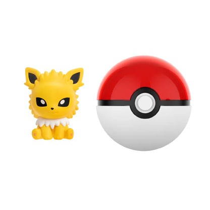 Pokemon Anime Poke Ball Action Figures Sylveston Umbreon Gengar Mini Dolls FUNISM Original Genuine Model Car Ornament Toys Gift