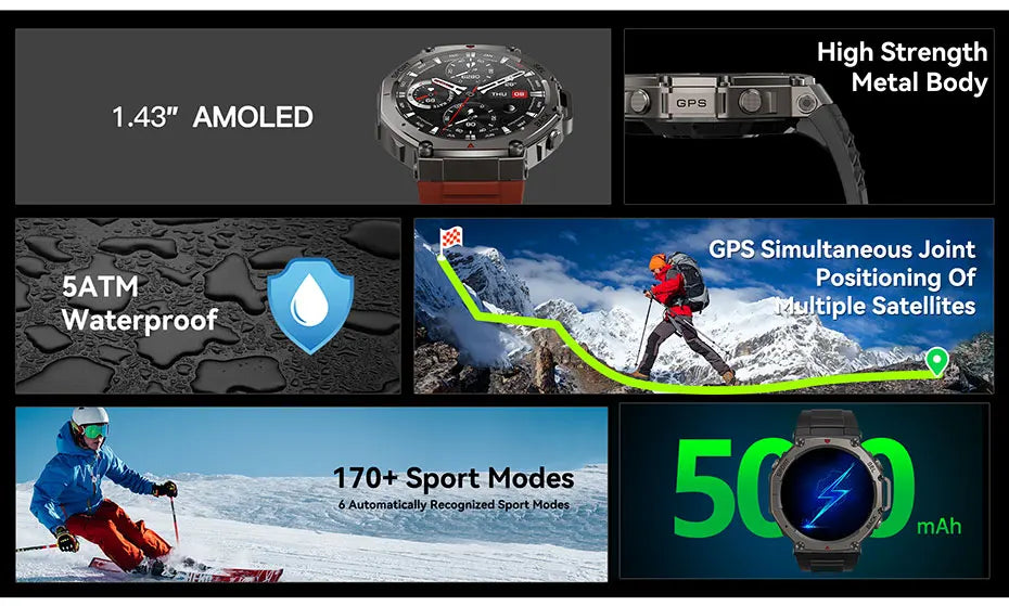 Smartwatch Xiaomi T-Rex 3 GPS