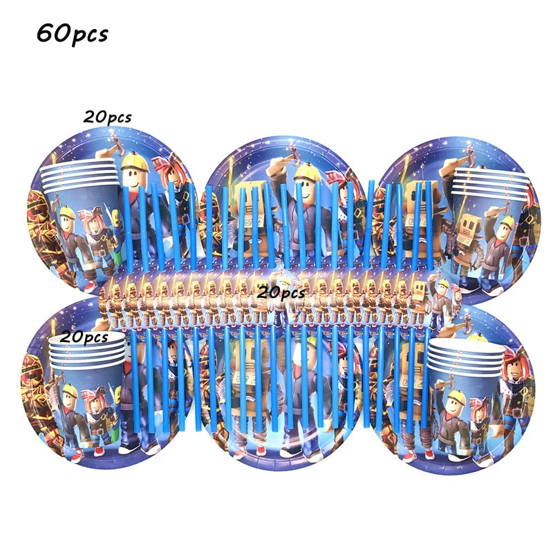 Roblox Birthday Party Decoration Set XL
