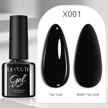 LILYCUTE 5ml Super Bright Silver Metallic Painting Liner Gel Nail Polish Drawing Stripe Graffiti Mirror Pull Line UV Gel Varnish