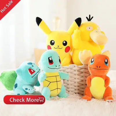 30/50cm Pokemon Snorlax Plush Toys Cartoon Japan Anime Monster Elf Plush Doll Soft Stuffed Animal Doll Birthday Gift For Girls